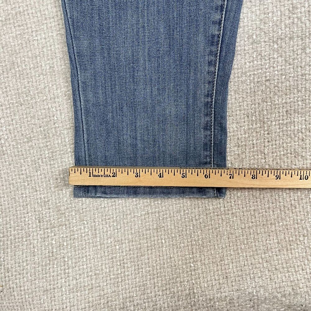 Judy Blue Jeans Womens 7/28 Blue Jogger High Rise Tapered Denim Pants Drawstring - Picture 12 of 12